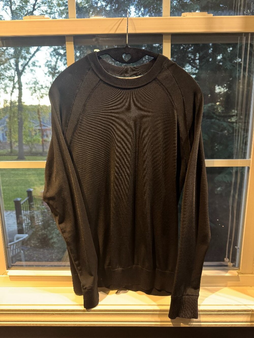 Ted Baker London Black Men’s raglan crewneck pullover Size 2